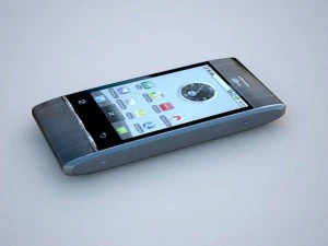 lg optimus gt 540 3D Model