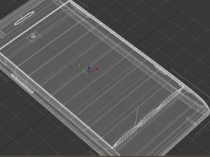 lg optimus gt 540 3D Model