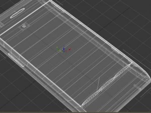 lg optimus gt 540 3D Model