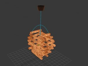 chandelier lighting 3D Model