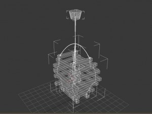 chandelier lighting Modello 3D