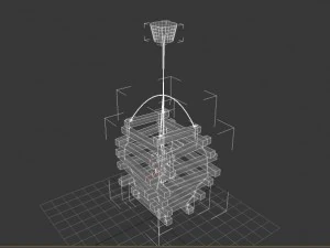 chandelier lighting 3D Model