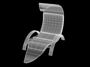design chaiselongue 3D Model