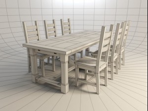 cook table 2 Modelo 3D