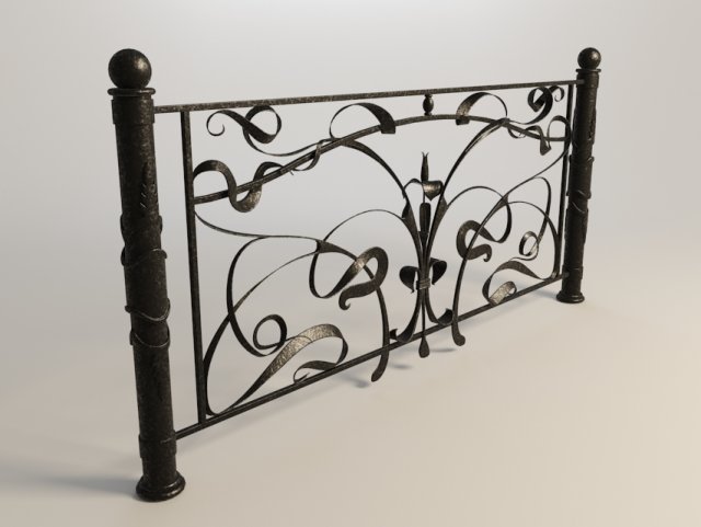 forged lattice 3D Model .c4d .max .obj .3ds .fbx .stl .blend 