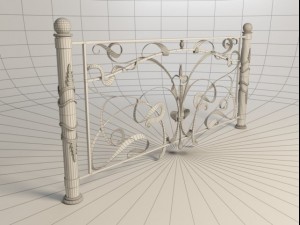forged lattice 3D Model
