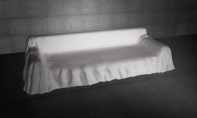 modern sculpture sofa Model 3D .c4d .max .obj .3ds .fbx .stl .blend