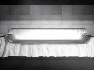 modern  sculpture sofa 3D Model