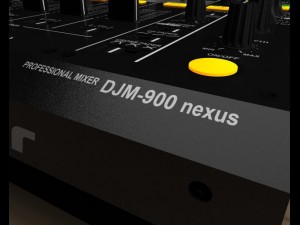 pioneer djm 900 nexus Modelo 3D