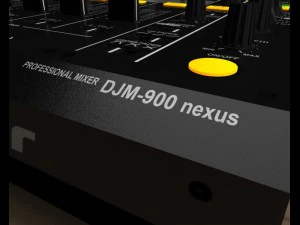 pioneer djm 900 nexus 3D Model