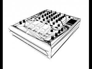 pioneer djm 900 nexus 3D Model