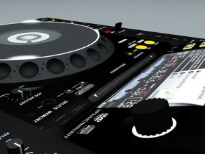 pioneer cdj2000 3D 모델