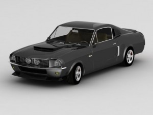 shelby ford mustang 3D Model