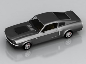 shelby ford mustang 3D Model