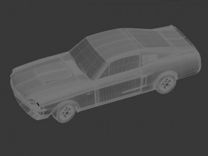 shelby ford mustang 3D Model