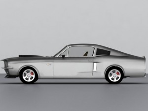 shelby ford mustang 3D Model