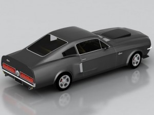 shelby ford mustang 3D Model