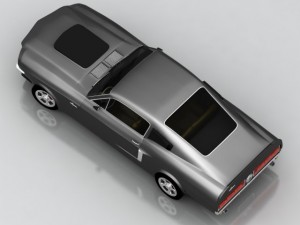 shelby ford mustang 3D Model