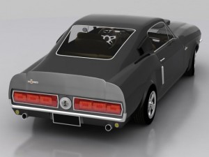 shelby ford mustang 3D Model