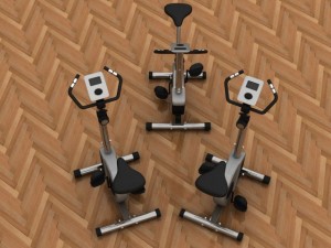exercise bike 3D Модель