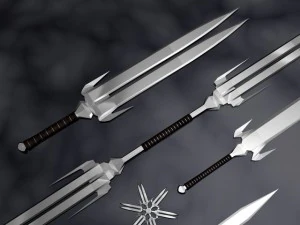 sword set 3D Model