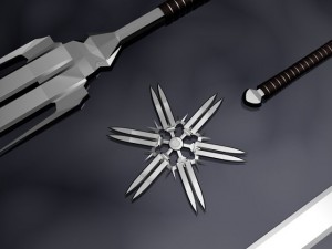 sword set 3D 모델