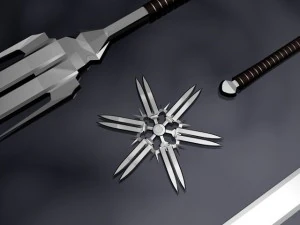 sword set 3D Model