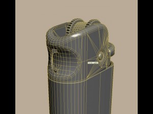 cricket lighter 3Dモデル