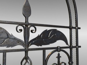 old wrought fence 3D Model