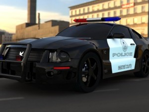 ford mustang Modello 3D