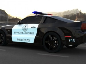 ford mustang 3D मॉडल