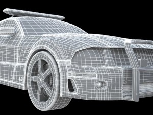 ford mustang 3D मॉडल