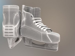 scates Modelo 3D