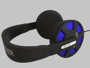 headphones Modello 3D