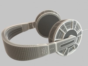headphones Modelo 3D