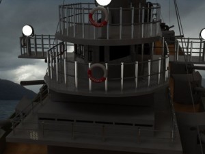 war cruiser 3D Model