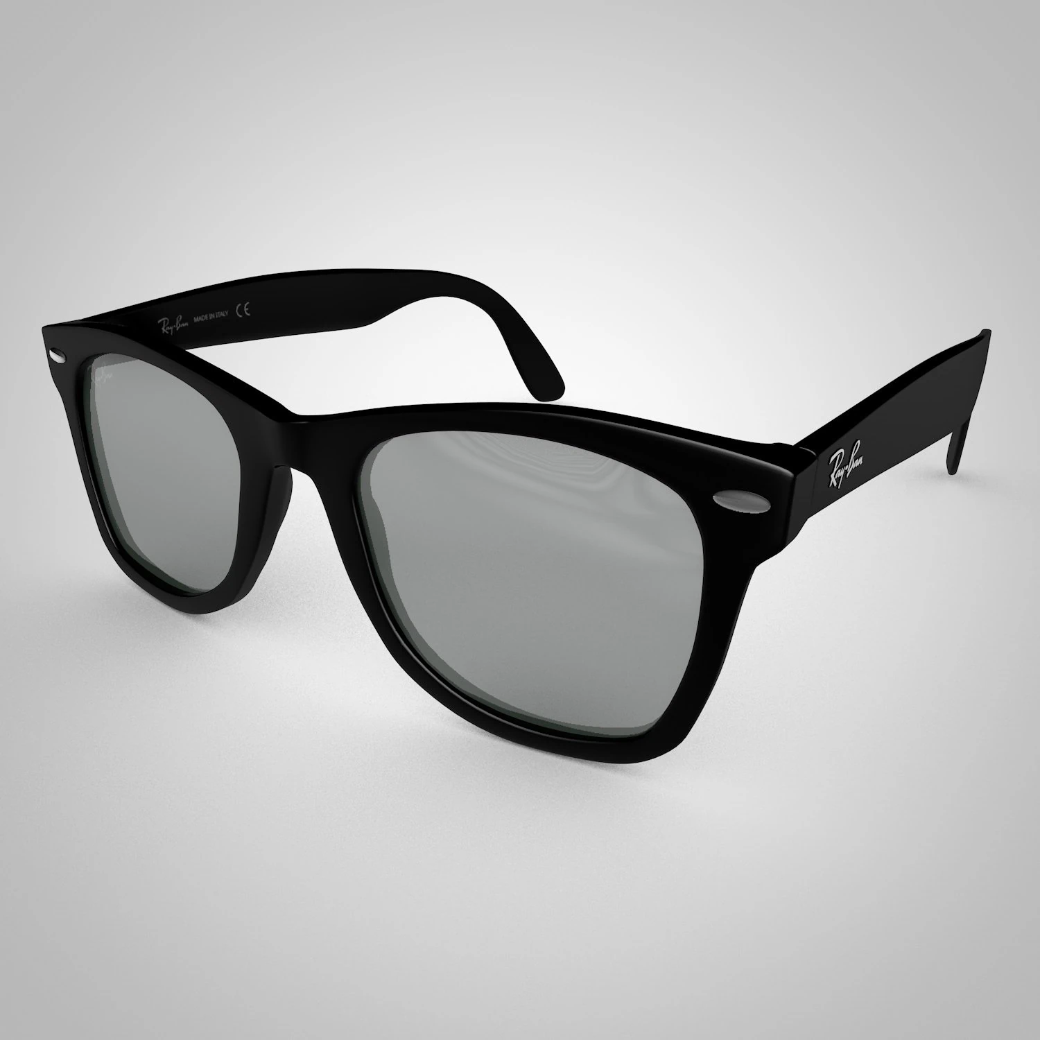 ray ban wayfarer Modelo 3D .c4d .max .obj .3ds .fbx .stl .blend