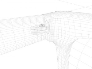 ray ban wayfarer 3D Модель