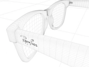 ray ban wayfarer Modelo 3D
