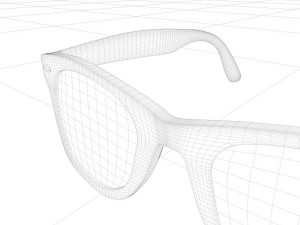 ray ban wayfarer 3D Модель