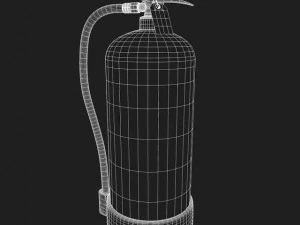 extintor de inc&ecirc;ndio Modelo 3D