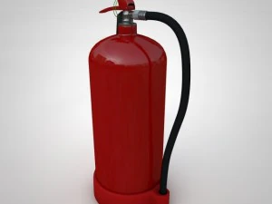 extintor de inc&ecirc;ndio Modelo 3D