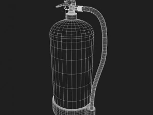 extintor de inc&ecirc;ndio Modelo 3D