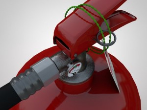 fire extinguisher Model 3D