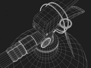 extintor de inc&ecirc;ndio Modelo 3D