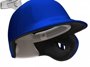 baseball helmet Modello 3D