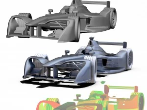 formula 2018 3D Model