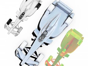 formula 2018 3D Model