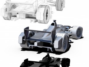 formula 2018 3D Model