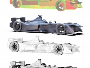 formula 2018 3D Model